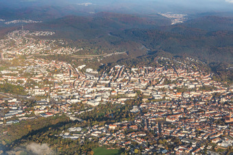 Nördliche Stadtteile in Pirmasens im Bundesland Rheinland-Pfalz, Deutschland
