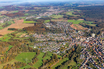 Ortsteil von Westen im Ortsteil Eichelscheiderhof in Waldmohr im Bundesland Rheinland-Pfalz, Deutschland