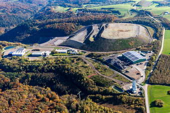 Abfallwirtschaftszentrum Rechenbachtal (UBZ) im Ortsteil Mörsbach in Zweibrücken im Bundesland Rheinland-Pfalz, Deutschland