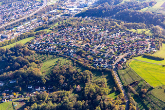 Neubaugebiet Beckerswäldchen in Zweibrücken im Bundesland Rheinland-Pfalz, Deutschland