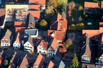 Hotel Krone Baustelle für Anbau im Ortsteil Hayna in Herxheim bei Landau im Bundesland Rheinland-Pfalz, Deutschland