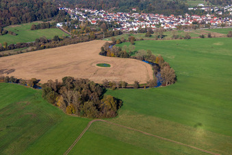 Auen an der Blies im Ortsteil Bierbach in Blieskastel im Bundesland Saarland, Deutschland