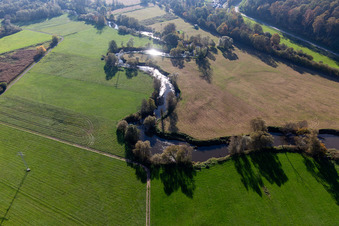 Auen an der Blies im Ortsteil Webenheim in Blieskastel im Bundesland Saarland, Deutschland