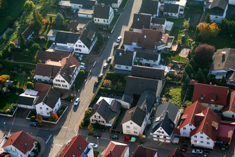 Litzelhorststr in Herxheim bei Landau im Bundesland Rheinland-Pfalz, Deutschland