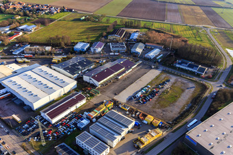 WWV Wäremverwertung GmbH, Gaststätte Klosterhof und Küchenzentrum Frey am Horstring im Ortsteil Minderslachen in Kandel im Bundesland Rheinland-Pfalz, Deutschland