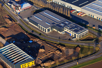 Südpfalzwerkstatt im Interpark in Offenbach an der Queich im Bundesland Rheinland-Pfalz, Deutschland