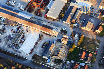 Niemann Leichtbeton GmbH im Ortsteil Friedrichstal in Stutensee im Bundesland Baden-Württemberg, Deutschland