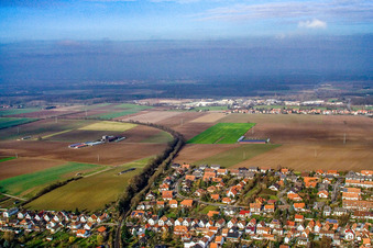 Kandel, Burgenring im Bundesland Rheinland-Pfalz, Deutschland
