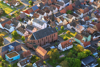 Kirche St. Martin in Werbach im Bundesland Baden-Württemberg, Deutschland