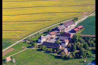 Schafhof im Ortsteil Bronnbach in Wertheim im Bundesland Baden-Württemberg, Deutschland