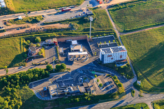 McDonald's und Euro Hotel Wertheim im Ortsteil Bettingen im Bundesland Baden-Württemberg, Deutschland
