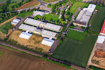 Industriepark mit Georg Fischer Fluorpolymer Products GmbH und Barth Medienhaus GmbH | Werbeagentur | Digitalagentur im Ortsteil Altdorf in Ettenheim im Bundesland Baden-Württemberg, Deutschland