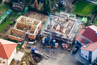 Luftbild von Am Höhenweg in Kandel im Bundesland Rheinland-Pfalz, Deutschland
