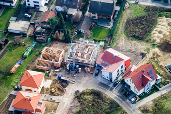 Luftaufnahme von Am Höhenweg in Kandel im Bundesland Rheinland-Pfalz, Deutschland