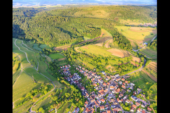 Nonnengraben im Ortsteil Bombach in Kenzingen im Bundesland Baden-Württemberg, Deutschland