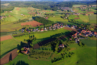 Am Bus im Ortsteil Ottoschwanden in Freiamt im Bundesland Baden-Württemberg, Deutschland