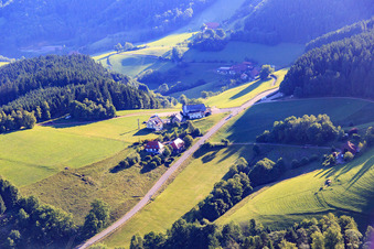 Höhengasthaus Landwassereck an der Landwasserstraße im Ortsteil Dorf in Elzach im Bundesland Baden-Württemberg, Deutschland
