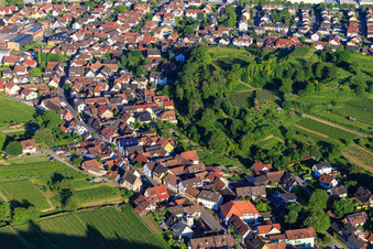 Bergstr im Ortsteil Oberschaffhausen in Bötzingen im Bundesland Baden-Württemberg, Deutschland
