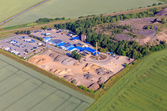 BARES Baustoffhandel und Reifenservice GmbH im Ortsteil Siersleben in Gerbstedt im Bundesland Sachsen-Anhalt, Deutschland