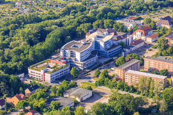 Luftbild von Harzklinikum - Standort Quedlinburg im Bundesland Sachsen-Anhalt, Deutschland