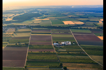 Luftbild von Bauers Garten in Winden im Bundesland Rheinland-Pfalz, Deutschland