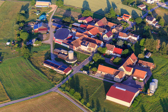 Mennonitengemeinden aus Nordosten mit Weinhaus Schowalter - Martin Schowalter im Ortsteil Deutschhof in Kapellen-Drusweiler im Bundesland Rheinland-Pfalz, Deutschland