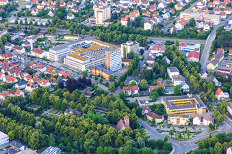 Zollernalb Klinikum hinterm Friedhof und Landwirtschaftsamt Balingen Balingen im Bundesland Baden-Württemberg, Deutschland