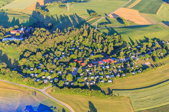 Höhencamping Königskanzel in Dornstetten im Bundesland Baden-Württemberg, Deutschland