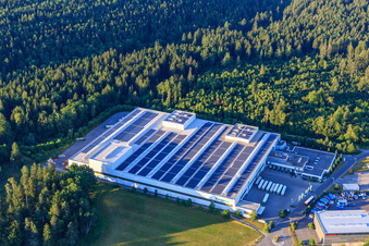 Luftaufnahme von Stahlhandel Weinmann Aach AG in Dornstetten im Bundesland Baden-Württemberg, Deutschland