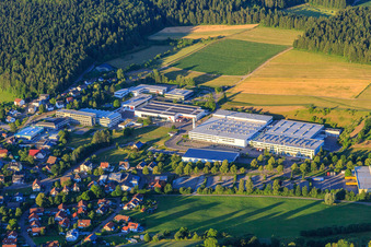 Luftbild von Fischer werke Werk Tumlingen in Waldachtal im Bundesland Baden-Württemberg, Deutschland