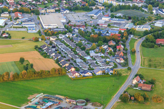 Im Strüten, Lerchenweg im Ortsteil Lindenhof in Oberndorf am Neckar im Bundesland Baden-Württemberg, Deutschland