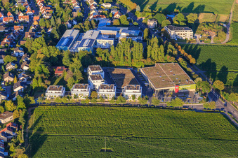 WASGAU Frischemarkt Landau an der Wollmesheimer Höhe und 6 Mehrfamilienhäuser an der Hagenauer Straße in Landau in der Pfalz im Bundesland Rheinland-Pfalz, Deutschland