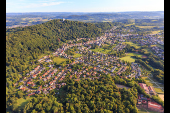 Tholey von Südwesten im Bundesland Saarland, Deutschland