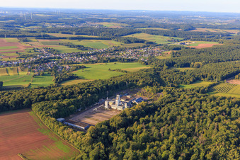 Bergwerksgelände der RAG Deutsche Steinkohle Ag im Ortsteil Falscheid in Lebach im Bundesland Saarland, Deutschland