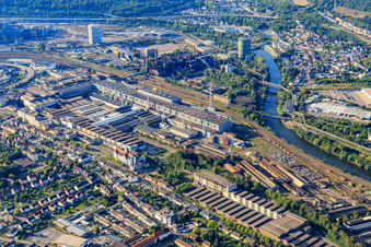 Saar-Bandstahl GmbH, Saarschmiede GmbH Freiformschmiede in Völklingen im Bundesland Saarland, Deutschland