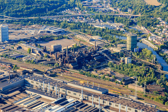 UNESCO-Weltkulturerbe Völklinger Hütte in Völklingen im Bundesland Saarland, Deutschland
