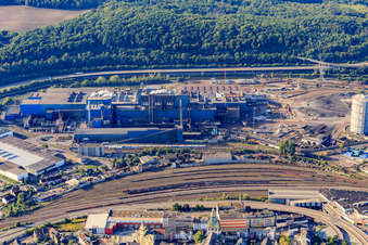Saarstahl LD Stahlwerk in Völklingen im Bundesland Saarland, Deutschland