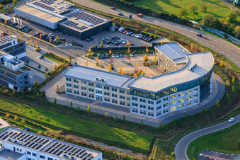D10 Office-Center und PimpUP GmbH im Ortsteil Queichheim in Landau in der Pfalz im Bundesland Rheinland-Pfalz, Deutschland