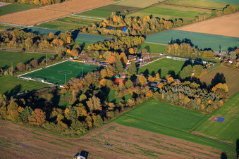 Sportplätze des TB Jahn Zeiskam 1896 e.v. und TC '86 Zeiskam e.V im Bundesland Rheinland-Pfalz, Deutschland