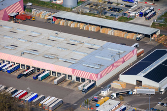 HORNBACH Logistikzentrum Essingen I im Ortsteil Dreihof im Bundesland Rheinland-Pfalz, Deutschland