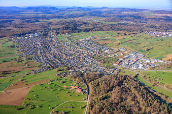 Langensteinbach aus Norden in Karlsbad im Bundesland Baden-Württemberg, Deutschland