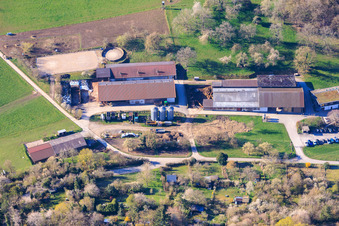 Bauernhof Bischoff im Ortsteil Dietlingen in Keltern im Bundesland Baden-Württemberg, Deutschland