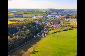 Webenheim aus Norden in Blieskastel im Bundesland Saarland, Deutschland