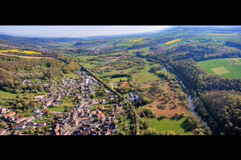 Naturschutzgebiet Bliesaue zwischen Blieskastel und Bliesdalheim im Ortsteil Blickweiler im Bundesland Saarland, Deutschland