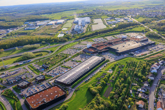 Einkaufszentrum Centre commercial B'EST mit FNAC Farébersviller 3 und B'Fun Park im Bundesland Moselle, Frankreich