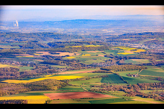 Mittelbach-Hengstbach aus Süden in Zweibrücken im Bundesland Rheinland-Pfalz, Deutschland