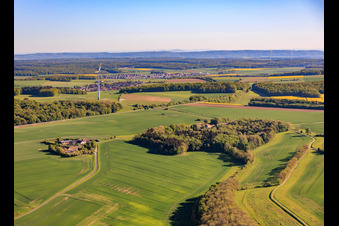 Ortsteil Bayerhof im Ortsteil Waldsachsen in Schonungen im Bundesland Bayern, Deutschland