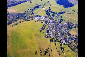 Waffenrod von Westen in Eisfeld im Bundesland Thüringen, Deutschland