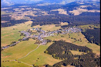 Neustadt von Süden in Verwaltungsgemeinschaft Großbreitenbach im Bundesland Thüringen, Deutschland