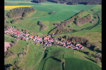 Bremsnitz von Nordwesten im Bundesland Thüringen, Deutschland